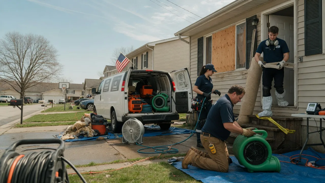 Water Damage Restoration in Courtland, MS near me